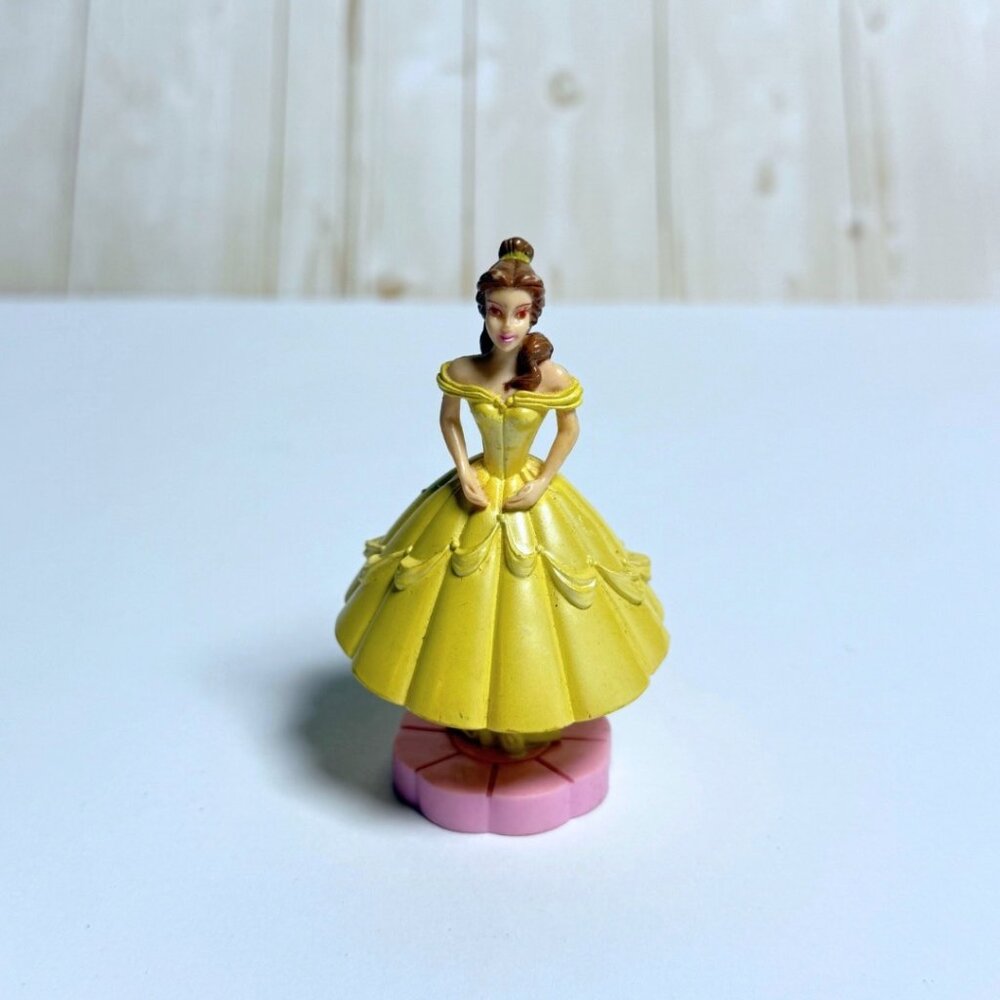 Disney Princess Belle Beauty and the Beast Small Figurine Toy Cake Topper